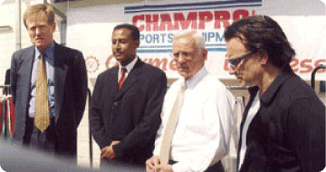Bono with Champro