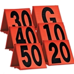 Non-Weighted Football Yard Markers