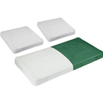white/ kelly green