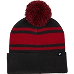 black/scarlet