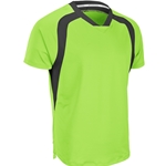 neon green/navy