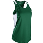 forest green/white