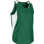 forest green/white