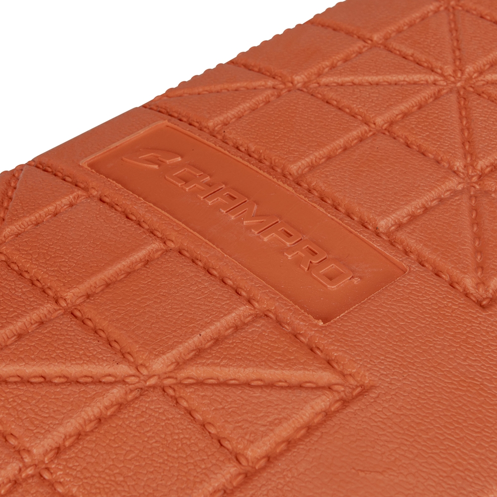 Champro Double première base, enterrée (orange/blanc
