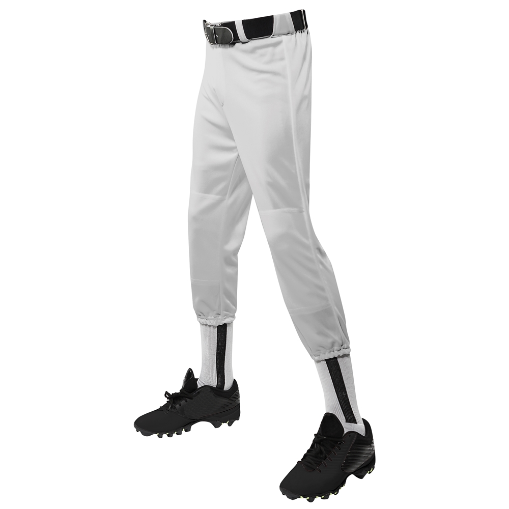 Champro Sports Performer Pull-Up Baseball Pants, Adult Medium, Grey