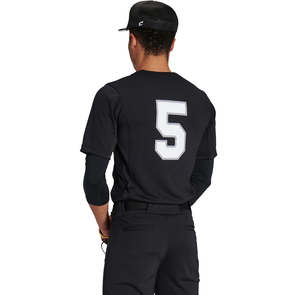 Reliever Full Button Baseball Jersey