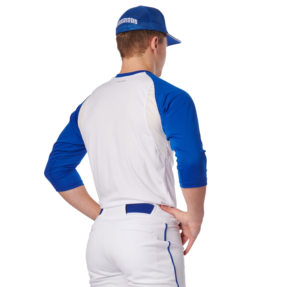 T-shirt Baseball Manches 3/4 Canvas - Tailles XS à 2XL, Mélange Coton/poly, Neuf