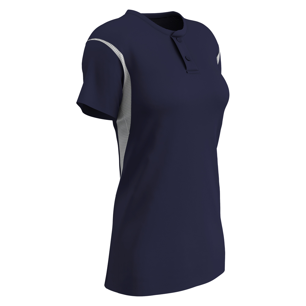 Baseball Sleeves Youth Boys CHAMPRO Wild Card Youth Baseball Jersey - 2-Button Polyester (Multiple Colors) Baseball Shirts For Boys