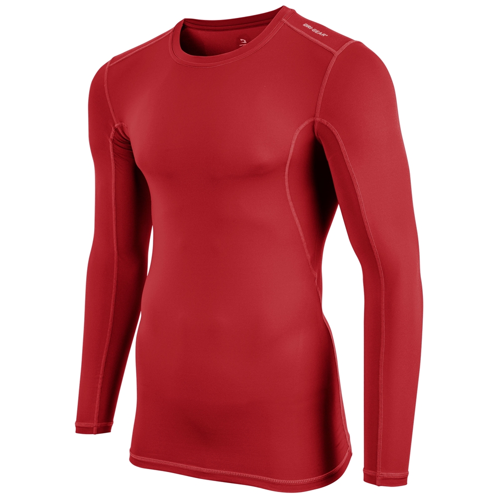 Champro Youth Maglia A Compressione Maniche Lunghe – 88% Poliestere 12% Spandex – Dri-Gear Per Bambini E Ragazzi