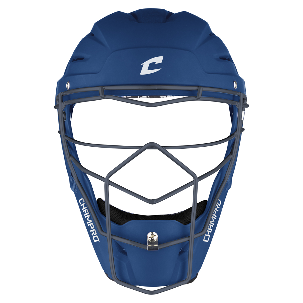 optimus-pro-rubberized-matte-finished-hockey-style-catcher-s-headgear