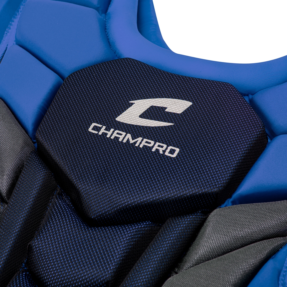 CHAMPRO Optimus Pro Plus - Protezione Pettorale Baseball Commotio Cordis Rossa 39.4cm - Foto 13