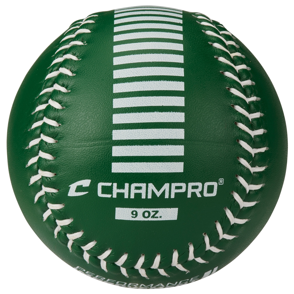 Champro Sports Training Softball Weighted 12oz Black Leather Ball CSB712  for sale online
