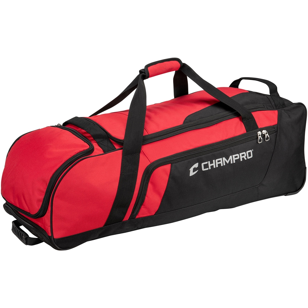  Champro Sports Catcher/Umpire Equipment Bag - 36 x 16 x 14,  Black Catcher/Umpire Equipment Bag - 36 x 16 x 14, 36 L x 16 W x 14 H  : Sports