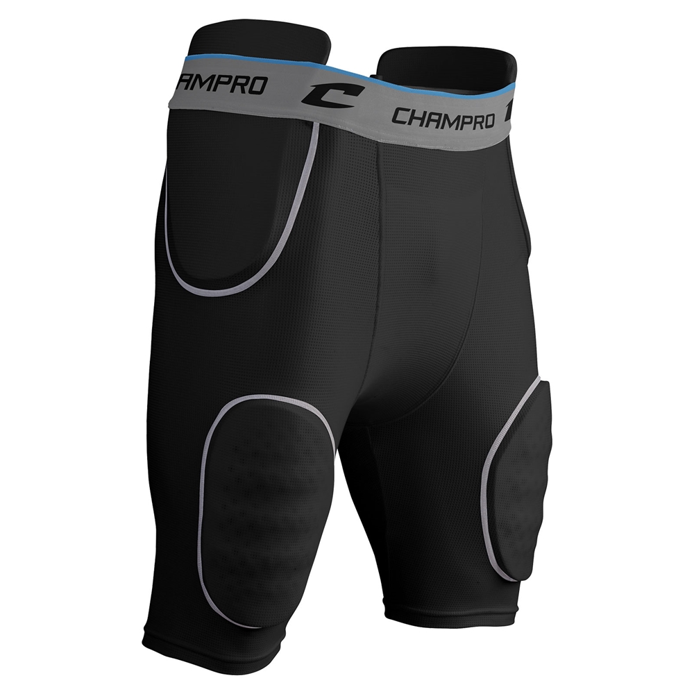 Champro Sports Seven Pads built in Integrated Youth Boys Football Girdle