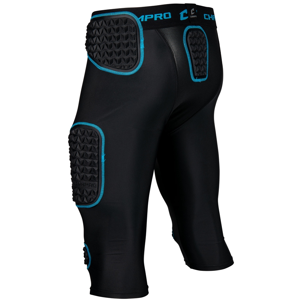 Integrated Pad System CHAMPRO Man-Up 7-Pad Youth Football Girdle Integrated Protection Padding 582337 - View #8
