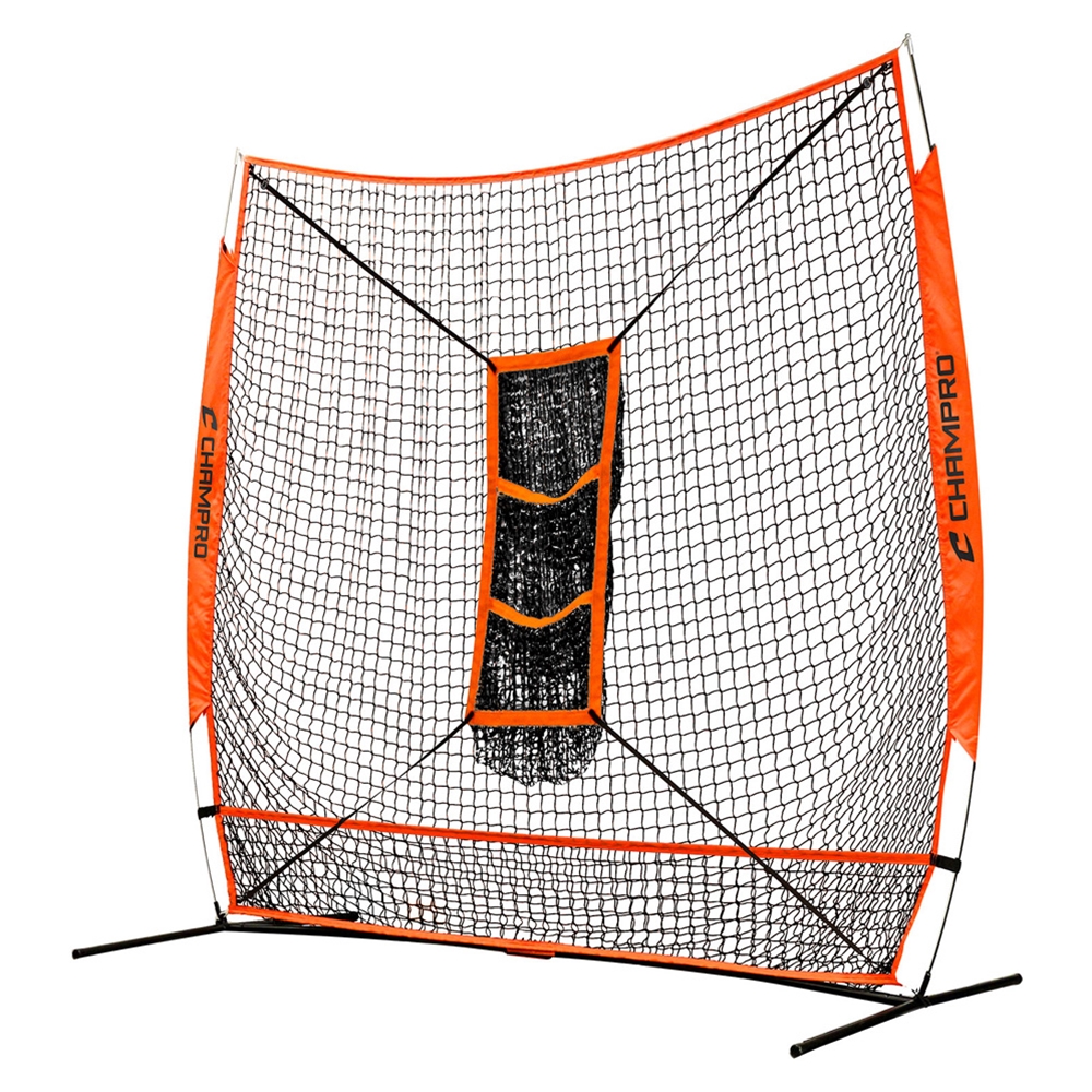 MVP Portable Training Net with TZ3 Training Zone - 7' x 7'
