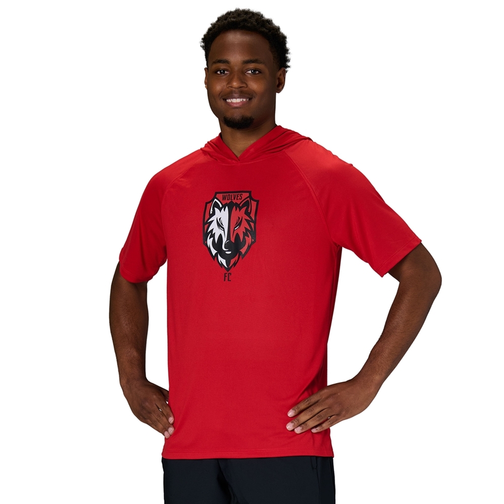 Arena Short Sleeve Hoodie T-Shirt