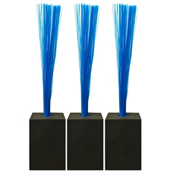 Foam Base Plug with Tassel - 3 Pack