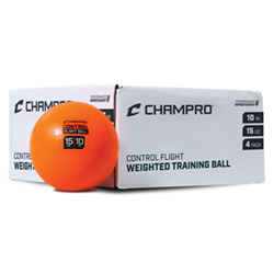 Champro Sports Striped Training Softballs, Optic Yellow, Set of 2 Balls