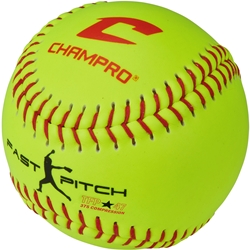 Balle De Softball Gamepro 12'' Fastpitch - Cuir Jaune .47 COR - The Rocket - Neuf