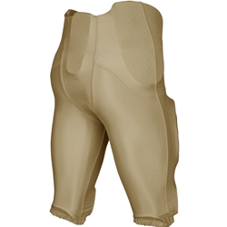 Champro Safety Integrated Football Practice Pant White - FPU13YWS