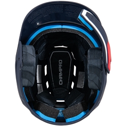HXE Matte Batting Helmet w/Jaw Guard