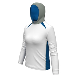 JUICE Long Sleeve Shooter Shirt with Hood