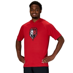 Arena Short Sleeve Hoodie T-Shirt